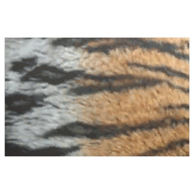 Tecido Fundo do Padrão de Impressão de Faixa de Tigre (Jarda)