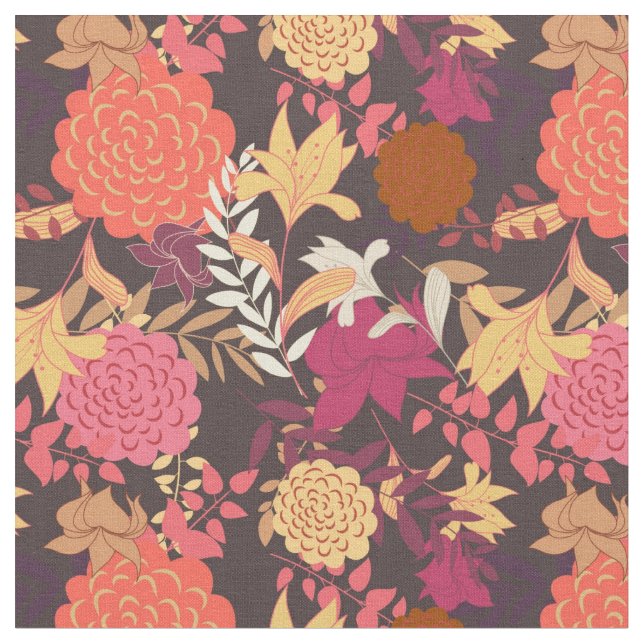 Tecido Fundo floral 2 (Detalhe)