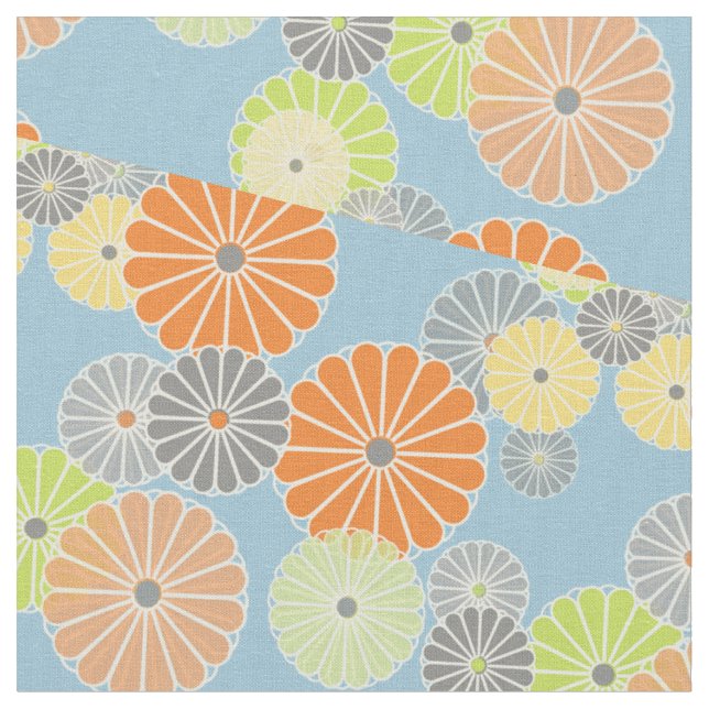 Tecido Fundo PixDezines kiku/chrysanthemum/DIY (Detalhe)