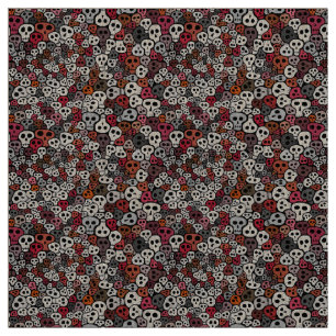 Tecido Fundo sem emenda dos crânios