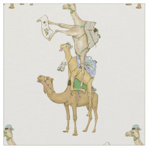 Tecido Funny Camel Trek Safari