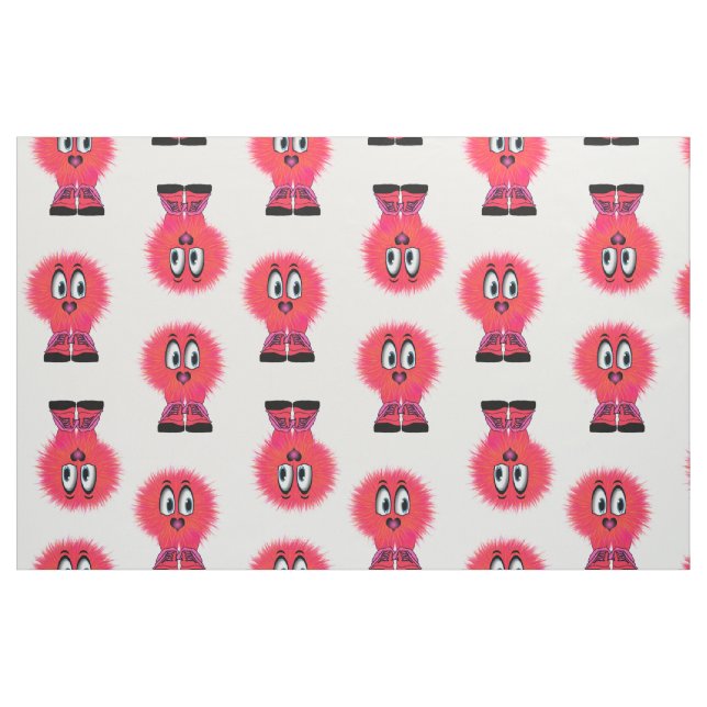 Tecido Funny Red Warm Felpudo Critério (Fat Quarter)