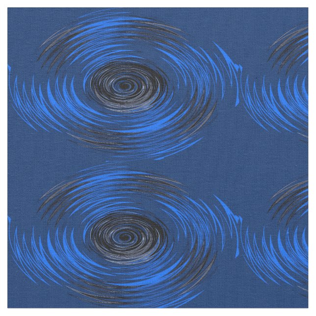 Tecido Furacão Azul (Detalhe)