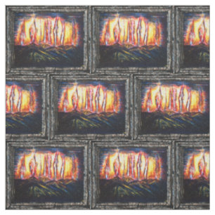 Tecido Fury Fires