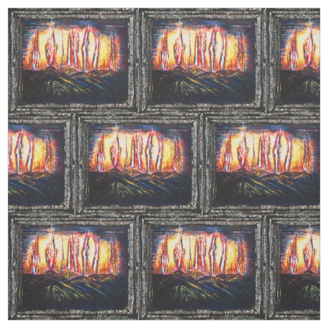Tecido Fury Fires (Modelo)
