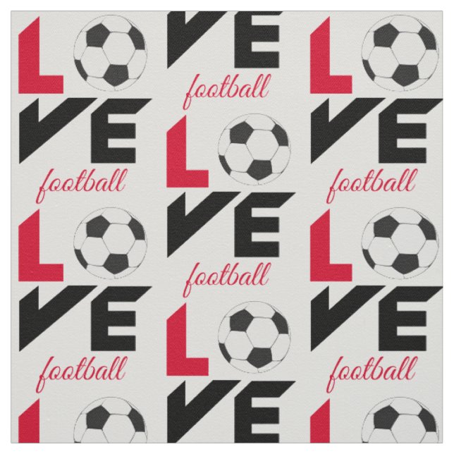 Tecido Futebol amado (Modelo)