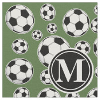 Futebol do monograma - parte superior da árvore