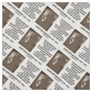 Tecido G.K. Conservadores de Chesterton Erro Progressista