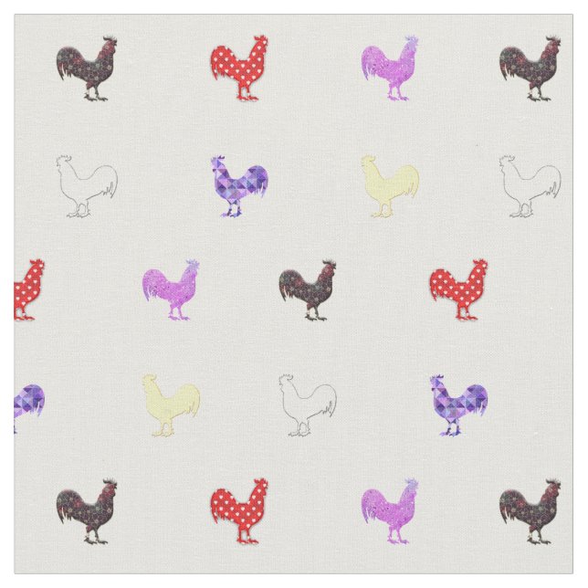 Tecido Galinha Hens Thunder_Cove (Detalhe)