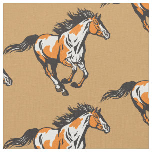 Tecido Galloping pinto
