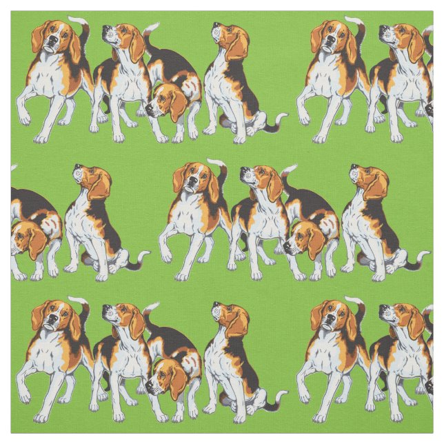 Tecido galos de beagle (Modelo)