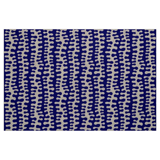 Tecido Gamas Orgânicas - Marinho Profundo (Fat Quarter)