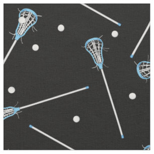 Tecido Garotos do esporte Lacrosse decorrem negros