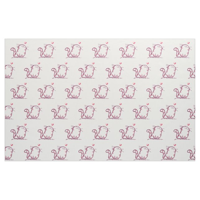 Tecido Gatinho Love (Fat Quarter)