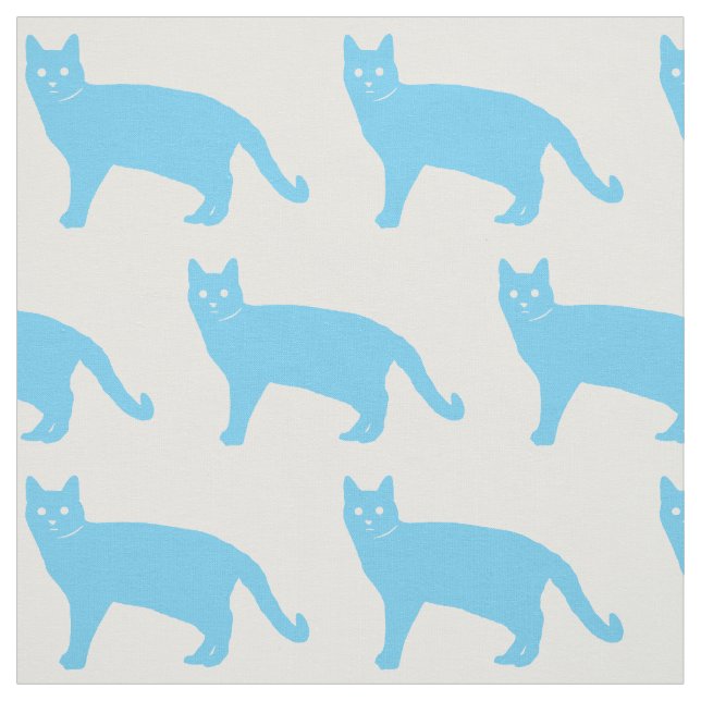 Tecido Gato azul (Modelo)