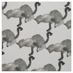 Tecido Gato-de-leite preto