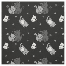 Gatos bonitos em amantes de gatos Black Cheeky Wit