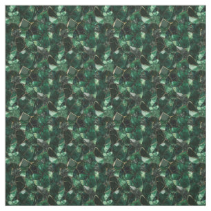 Tecido Gemstone verde escuro