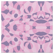 Tecido geométrico Abstrato cor-de-rosa