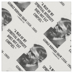 Tecido George B. Shaw Intensidade Espiritual Não Come Cad