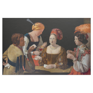 Tecido Georges de la Tour - Bate com Ás de Ouros