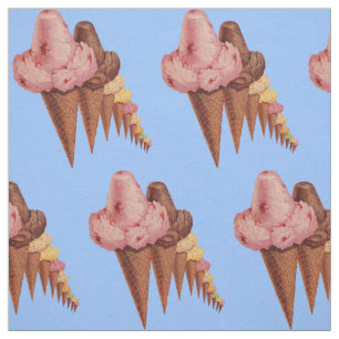 Tecido gerações de cones de sorvete