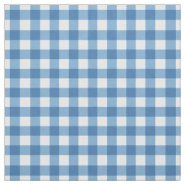 Tecido Gingham Azul Claro