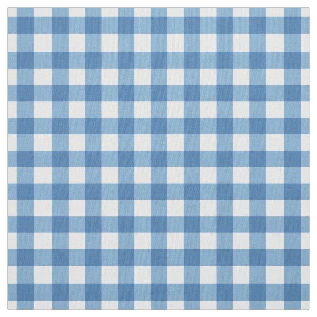 Tecido Gingham Azul Claro (Modelo)