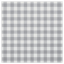 Tecido Gingham Cinza