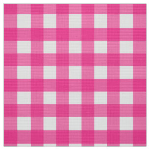 Tecido Gingham Rosa