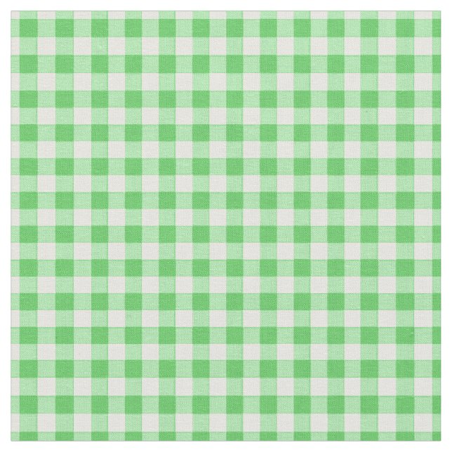 Tecido Gingham Verde Básico Simples (Detalhe)