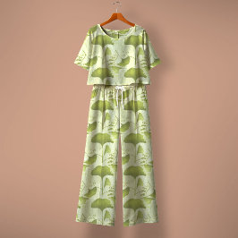 Tecido Ginkgo Green