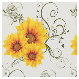 Tecido Girassol