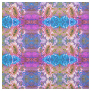 Tecido Girassol Rosa Púrpura Azul-Floral Girassol-Chic