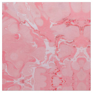 Tecido Girly Artsy Modern Pink Marble Stone Padrão