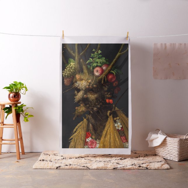 Tecido Giuseppe Arcimboldo - Quatro Assentos numa Cabeça (In Situ)