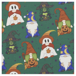Tecido Gnome-o-Ween (Pequeno)