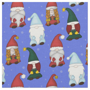 Tecido Gnomies Frios (Pequenos)