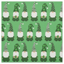 Gnomos Dias de São Patrícios Verde