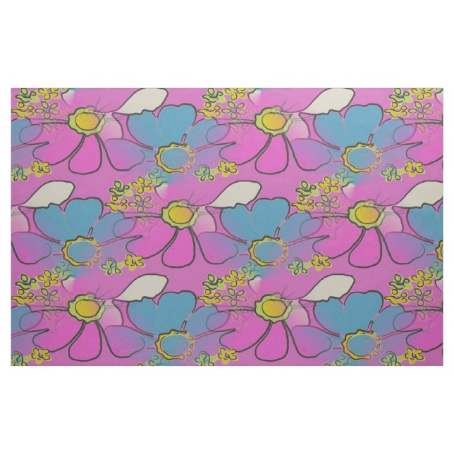 Tecido Go Daisy (Fat Quarter)