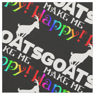 Tecido Goats me fazem feliz