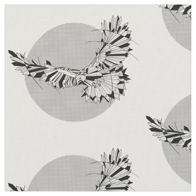 Tecido Goemetric Hawk (Detalhe)