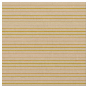 Tecido Goldenrod Escuro e Stripes de Tan