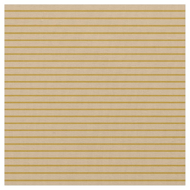 Tecido Goldenrod Escuro e Stripes de Tan (Detalhe)