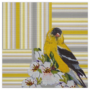 Tecido Goldfinch Stripes