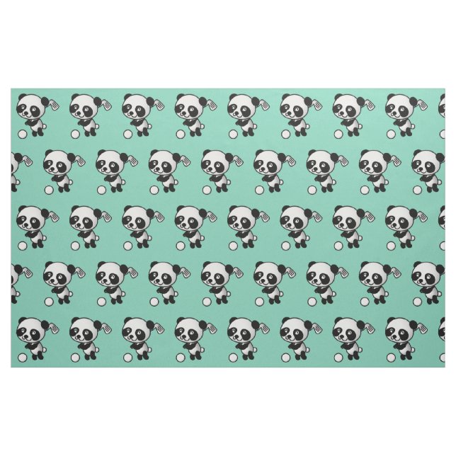 Tecido Golf Panda (Fat Quarter)
