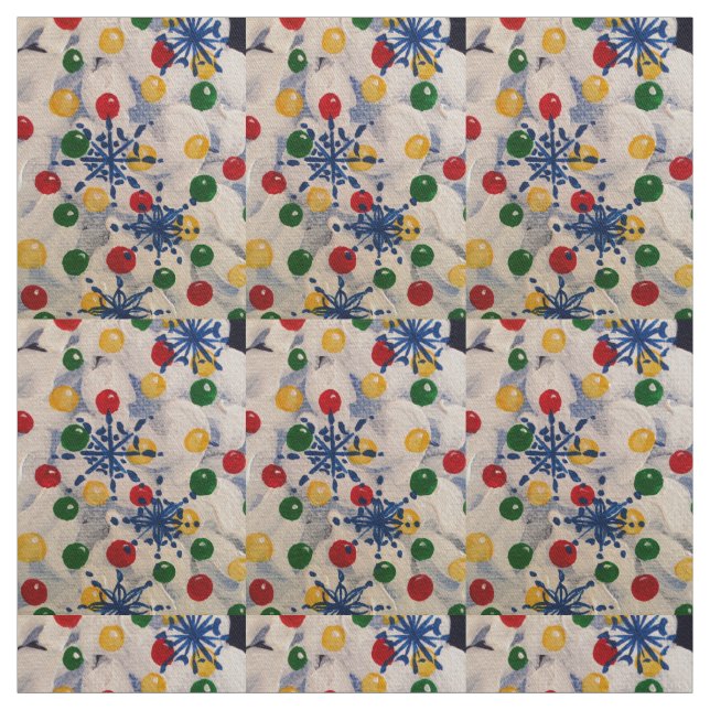 Tecido Goma de Natal Cai (Modelo)