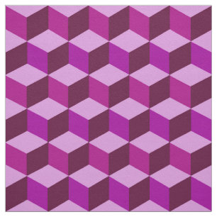 Tecido Grade moderna do diamante, roxo e violeta Amethyst