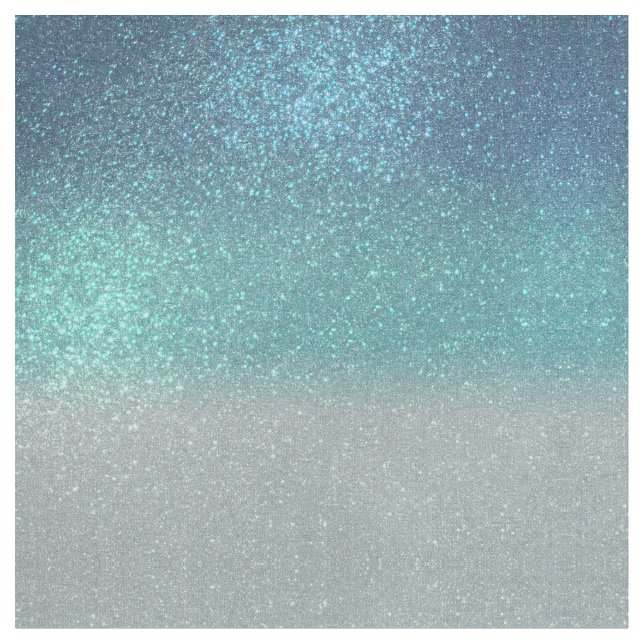 Tecido Gradiente de Ombre Brilhante Azul-Brilhante (Detalhe)