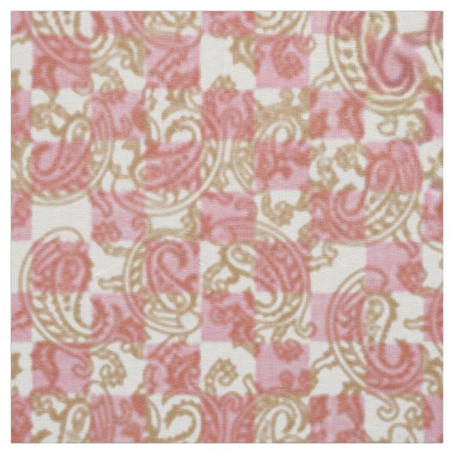 Tecido Gradiente Dourado rosa. Wallpaper Geométrico (Modelo)